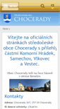 Mobile Screenshot of chocerady.cz